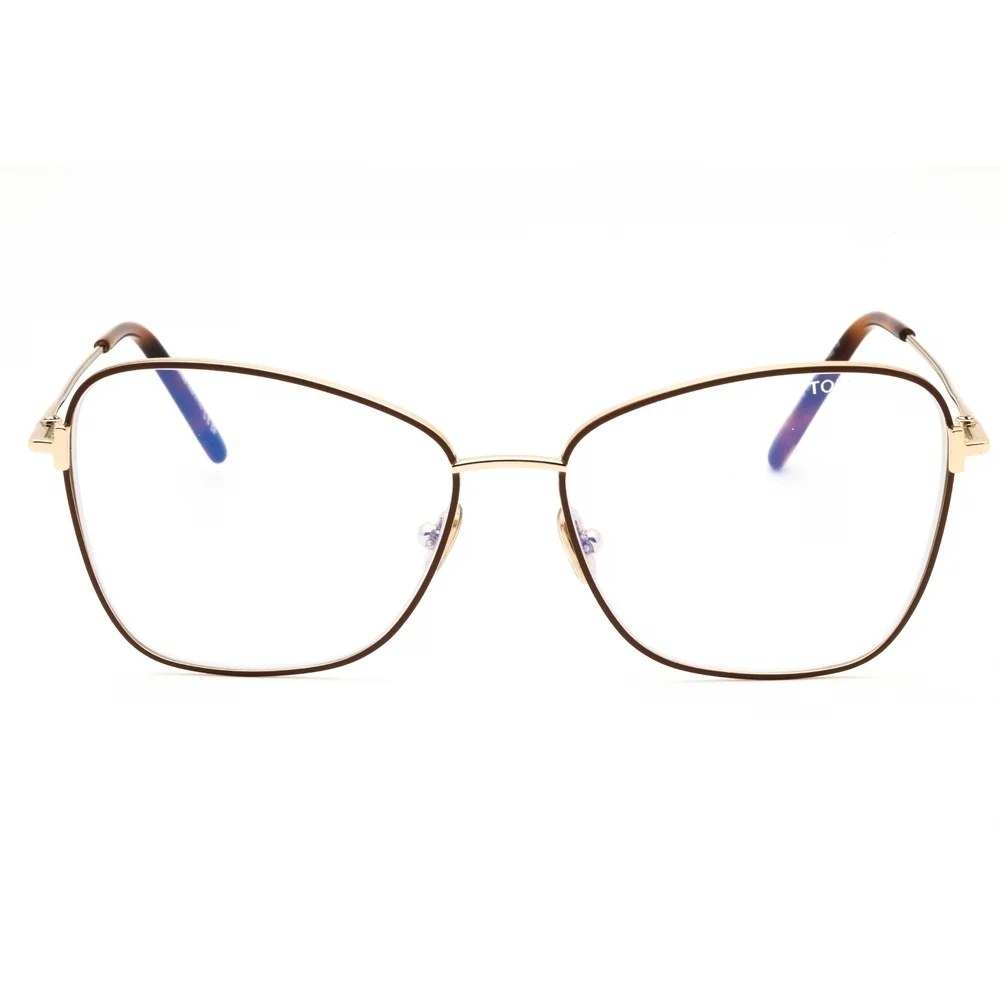 NWT Tom Ford FT5906-B Matte Light Cat Eye 55mm Eyeglasses